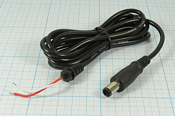 шт пит DC P0,6D7,4x5,1x12\2L\шнур 1,8м\