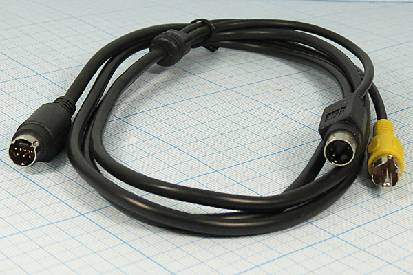 шнур шт miniDIN 7P-шт miniDIN 4P+шт RCA\ 1,2м\Ni/п шнур шт miniDIN 7P-шт miniDIN 4P+шт RCA\ 1,2м\Ni/п