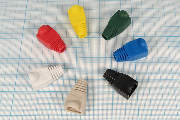 кожух \шт8p8c\\RJ-45\чер кожух \шт8p8c\\RJ-45\чер
