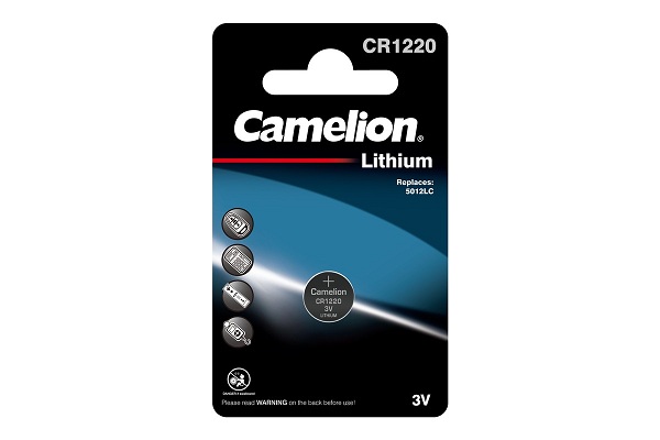 бат 3В\ 35мАч\12,5x2,0\Li\CR1220\Camelion бат 3В\ 35мАч\12,5x2,0\Li\CR1220\Camelion
