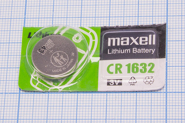 бат  3В\  60мАч\16x3,2\Li\CR1632\PANASONIC