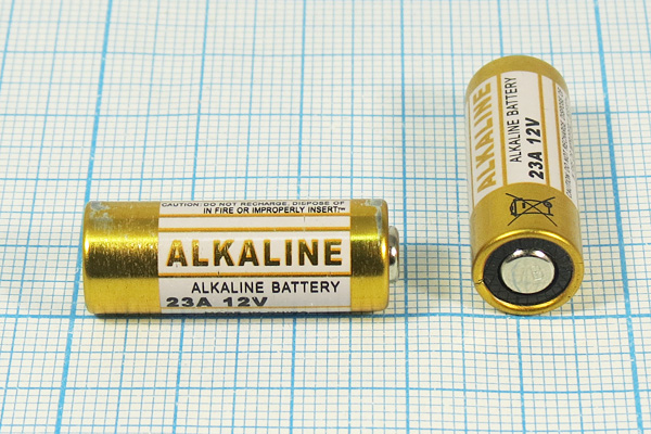 бат 12В\  55мАч\10,0x28,0\Alk\23A[23AE]\MALAK\