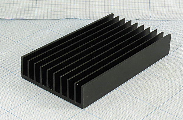 охладитель 150x 85x 25\F27\\Al\чер\BLA163-150\