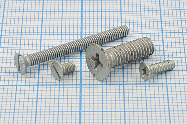 винт М 6x10\пот\-\Zn\ГОСТ17475