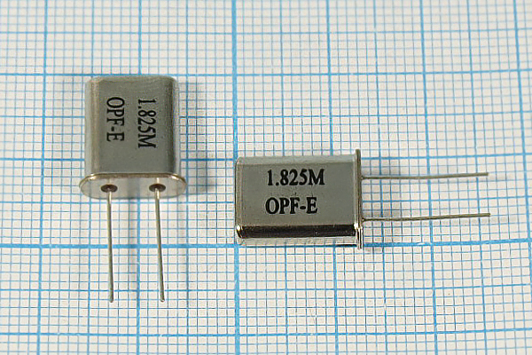 1825 \HC49U\S\ 10\ 30/-40~85C\\1Г (1.825M 0PF-E) 1825 \HC49U\S\ 10\ 30/-40~85C\\1Г (1.825M 0PF-E)