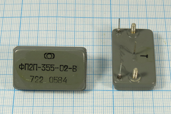 ф 7~12,5МГц \пол\9/6\37,5x22,5x8,5\\ФП2П-355-02-В\ ф 7~12,5МГц \пол\9/6\37,5x22,5x8,5\\ФП2П-355-02-В\