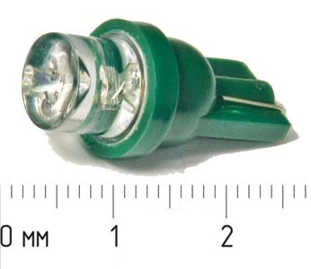 Л  12В\T10\\зел\ 5000мкд\ 8x27\СД\W10W\