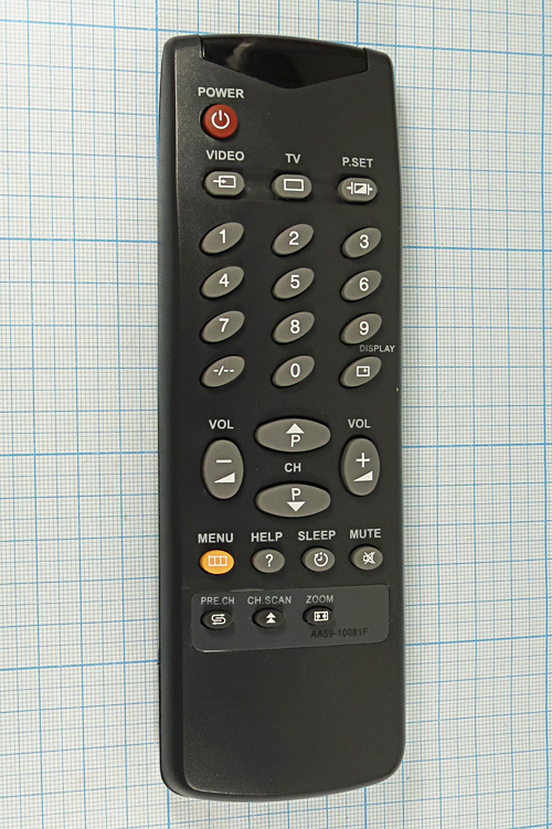 ДУ пульт SAMSUNG \AA59-10081F\\[AA39-10031Q]
